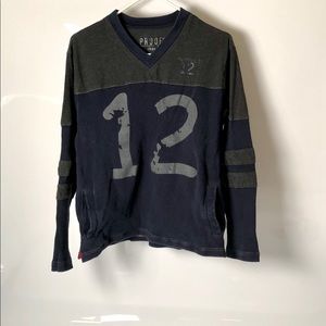 Proof Brand Boys Sweatshirt Navy Blue Size L 12-14